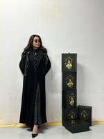 عباية عين الحساء - أسود