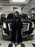 عباية عين الحساء - أسود