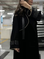 عباية عين الحساء - أسود