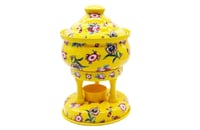 بادية بغطاء وسط شالكي مع قاعده تسخين بشمعه