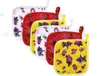 بيز شالكي مربع عدد 6 حبات لون واحد