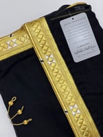 بشت حساوي يدوي كامل زري فرنسي