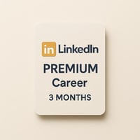 لينكدإن بريميوم | LinkedIn Premium Career 3 Months