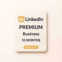 لينكدإن بريميوم بزنس 12 شهر | LinkedIn Premium Bus...