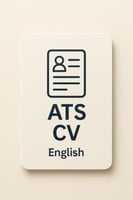 سيرة ذاتية جاهزة بنظام ATS- انجليزي