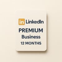 لينكدان بريميوم بزنس - Linkedln Business 12 Months