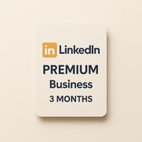 اشتراك LinkedIn Premium Business 3 Months