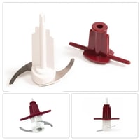 ريبون فرامة خضار بقوة 250 واط سعة 500 مل شفرتين