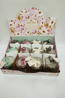 Candle glass box cover large opening