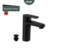 خلاط مغسلة اسود ستالي مارك