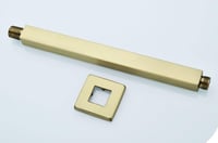 ماسورة سقف مربع دش مطري ذهبي- مقاسات مختلفة أوريسا