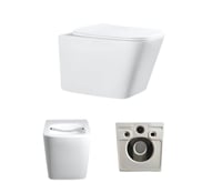 كرسي معلق أبيض هندي ايروس مربع