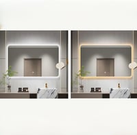 مرايا ليد مودرن 2 لون