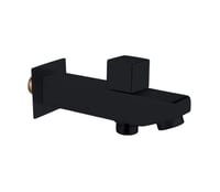 صباب ماء أسود مع محول نحاس مربع