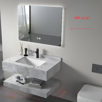 مغسلة رخام صناعي بحوض واحد – تصميم عصري فاخر