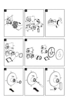 وجه خلاط شطاف مخفي مدور