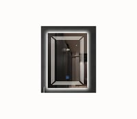 مرايا ليد مودرن 3 لون مقاس (60*80)