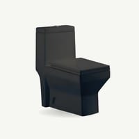 كرسي افرنجي اسود مطفي مودرن -ستامنا