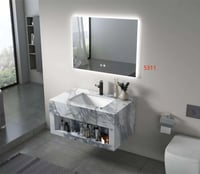 مغسلة حمام بورسلان مودرن 100 سم – موديل 5311 | أدو...