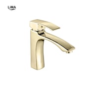 خلاط مغسلة مفرد ذهبي فاتح ليما LIMA LM 0152