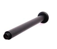 ماسورة سقف مدور دش مطري اسود - مقاسات مختلفة