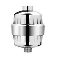 فلتر الدش كروم عالي التصريف كربوني