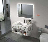 مغسلة حمام رخام صناعي مودرن 80 سم – موديل 5309 | أ...