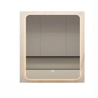 مرايا ليد مودرن 3 لون مقاس (60*80)