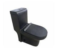 كرسي افرنجي أرضي اسود– تصميم عصري وسهل التنظيف