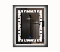 مرايا ليد مودرن 3 لون مقاس (60*80)