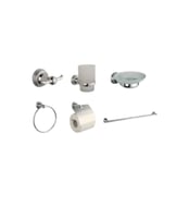 مجموعة إكسسوارات الحمام 6 قطع – تصميم عصري بلون ال...