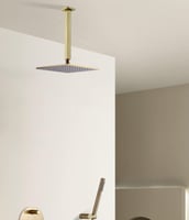 ماسورة سقف مربع دش مطري ذهبي- مقاسات مختلفة أوريسا