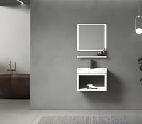 مغسلة معلقة 3 قطع – تصميم عصري ومتين