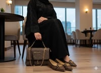 طقم شوز فلات وشنطة