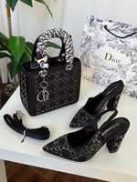 طقم سهرة ديور درجة اولى اسود