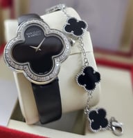 طقم ساعة + اسواره فان كليف درجة اولى يتوفر عدة ألو...