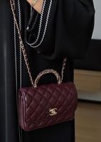 شنط شانيل كوالتي الحجم موضح بالصور