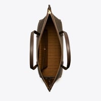 شنطة توري بورش لون بني حجم وسط ماستر