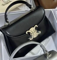 شنط سيلين حجم وسط اكسسوار فضي هاي كوالتي