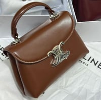 شنط سيلين حجم وسط اكسسوار فضي هاي كوالتي