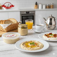 متبل بابا غنوج - تعتيمات / 120/جم تقريبا