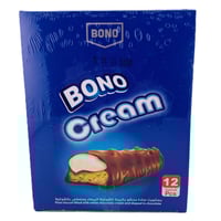 بونو بسكويت محشو بكريمة ومغطس بالشوكولا -12 قطعة