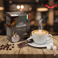كابتشينو كراون بدون سكر مضاف - 10 أظرف