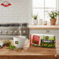 شاي العطار بالأعشاب والقهوة الخضراء