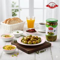 زيتون أخضر محشي فليفلة الأحلام - 700جم