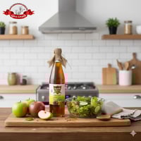 خل تفاح الأسرة الشامية - 500 مل