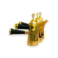 مصب قهوة عربية دلة نحاس - 3 مقاسات