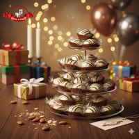 حلوى المن والسلوى مغطسة بالحليب