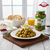 زيتون أخضر محشي بالليمون الأحلام