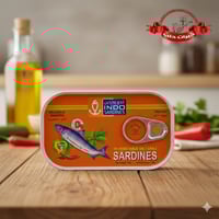 اندو سردين نكهة حارة - 125جم